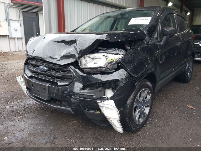 2020 Ford Ecosport S VIN: MAJ3S2FE5LC383920 Lot: 40966098