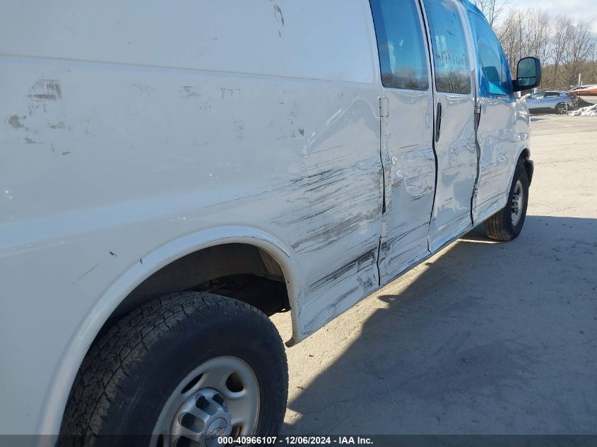 2020 Chevrolet Express Cargo Rwd 2500 Extended Wheelbase Wt VIN: 1GCWGBFG4L1155123 Lot: 40966107
