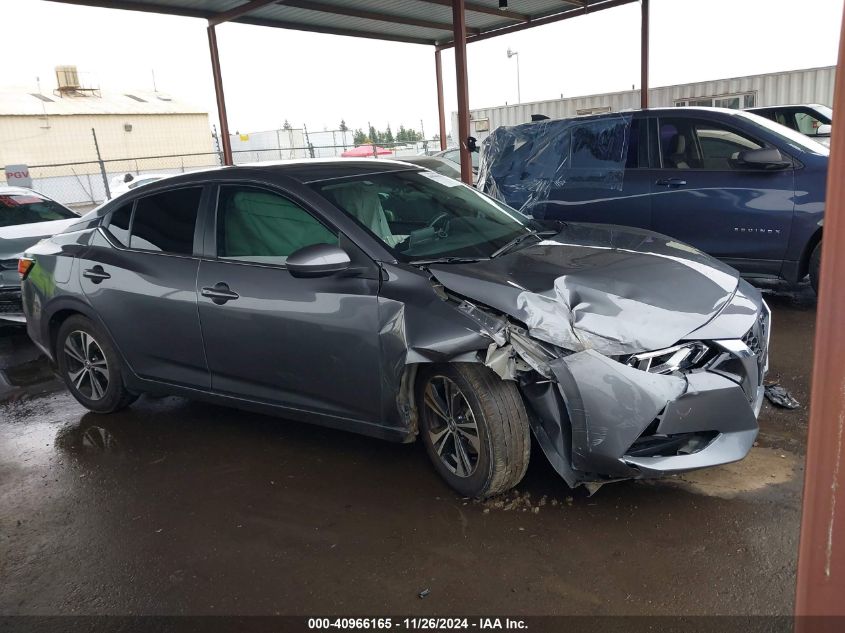 2022 Nissan Sentra Sv Xtronic Cvt VIN: 3N1AB8CV3NY291680 Lot: 40966165