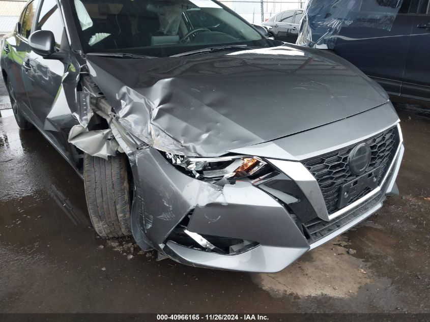 2022 Nissan Sentra Sv Xtronic Cvt VIN: 3N1AB8CV3NY291680 Lot: 40966165