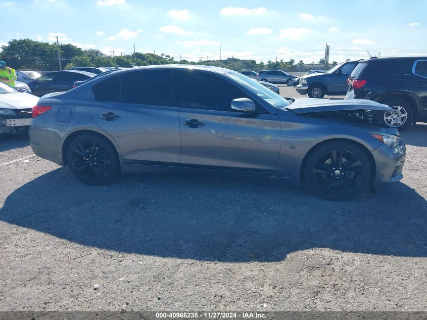 VIN JN1BV7AR0FM391820 2015 Infiniti Q50, Premium no.1