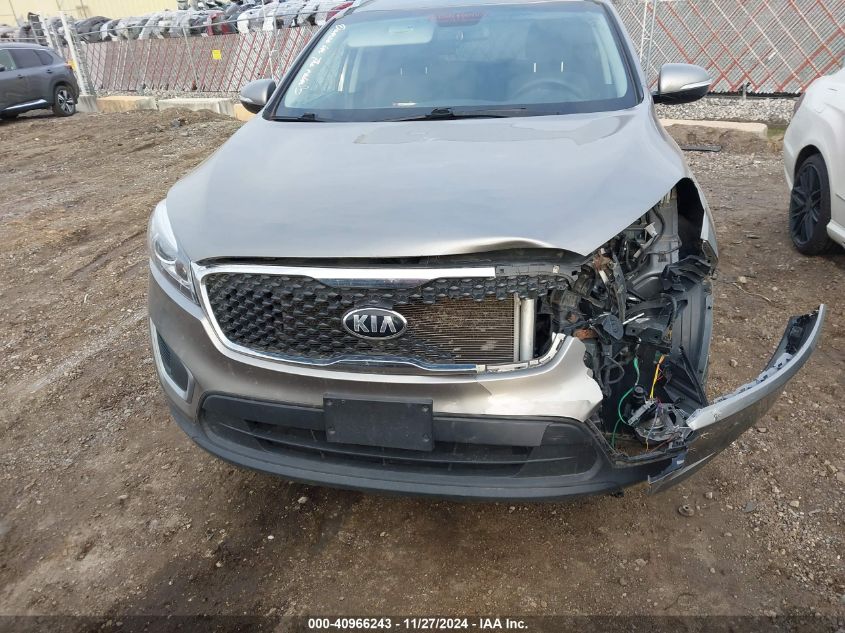 2016 KIA SORENTO 2.4L LX - 5XYPG4A35GG133500