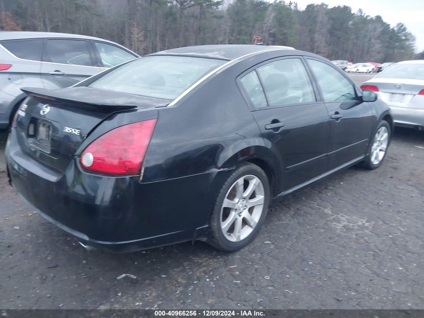 2008 NISSAN MAXIMA VIN: 1N4BA41E08C814785