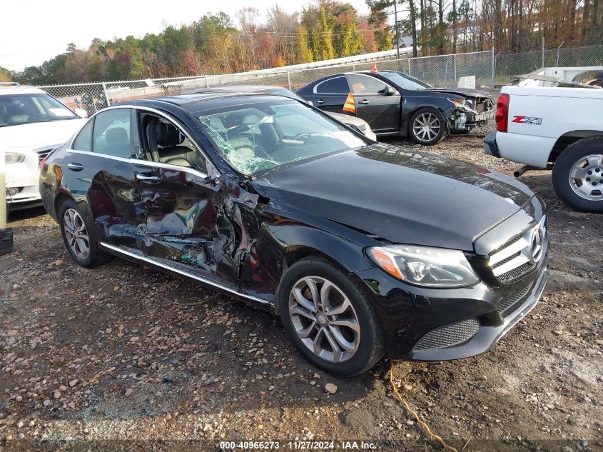 VIN 55SWF4KB9FU081815 2015 Mercedes-Benz C 300, 4Ma... no.1