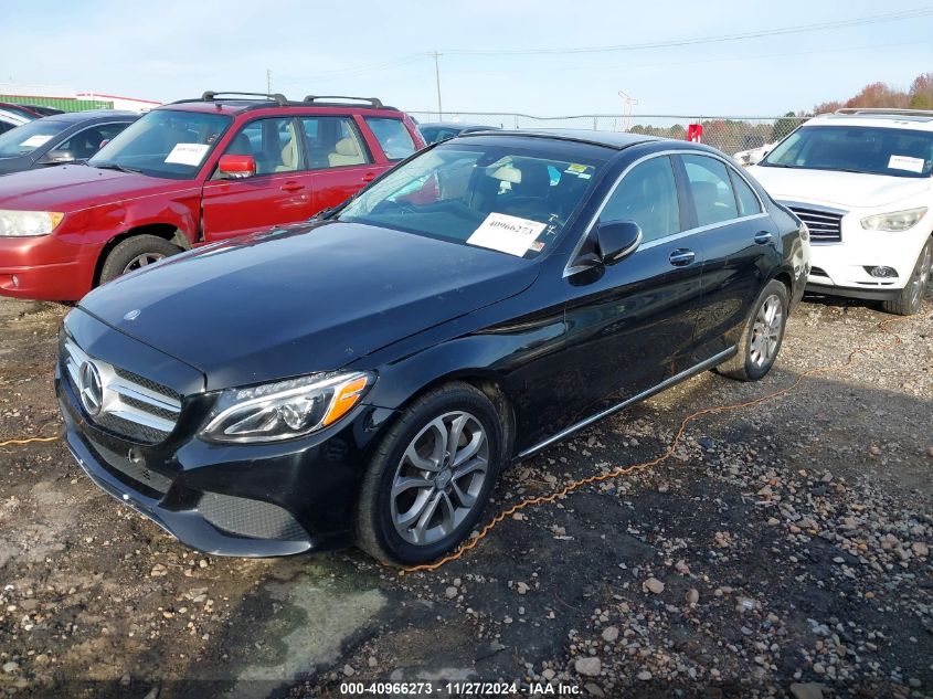 VIN 55SWF4KB9FU081815 2015 Mercedes-Benz C 300, 4Ma... no.2