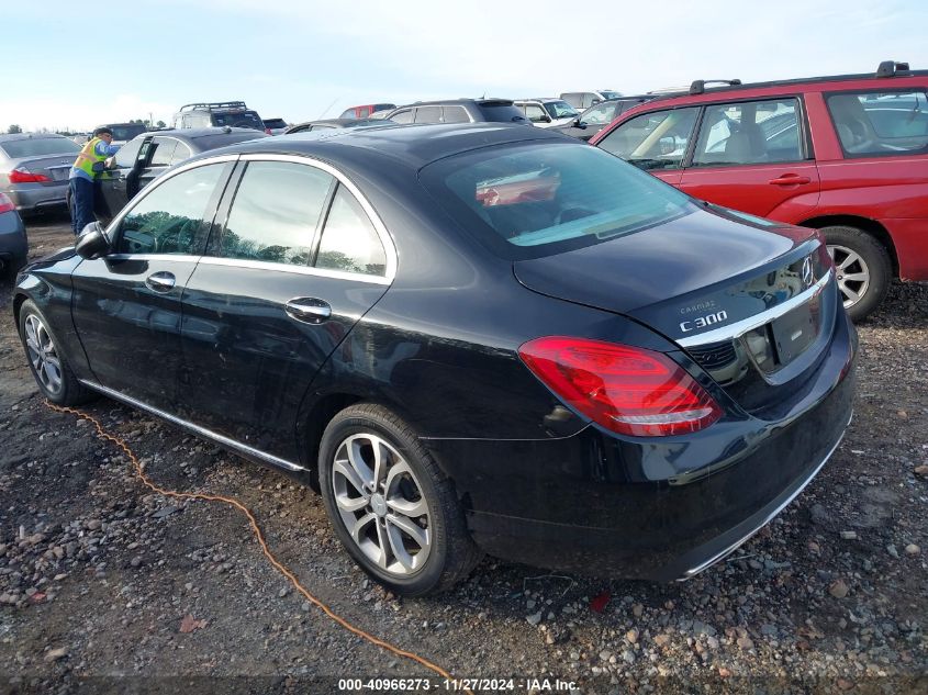 VIN 55SWF4KB9FU081815 2015 Mercedes-Benz C 300, 4Ma... no.3