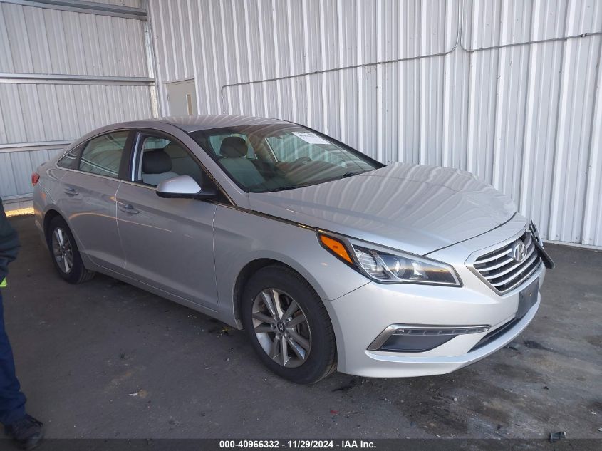 VIN 5NPE24AF5FH007497 2015 HYUNDAI SONATA no.1