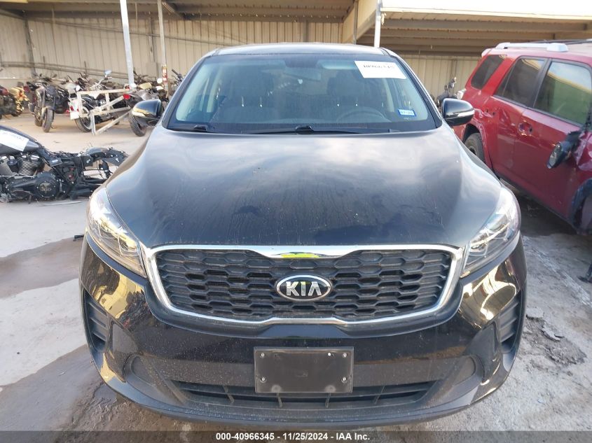 2019 Kia Sorento 3.3L Lx VIN: 5XYPG4A56KG547136 Lot: 40966345