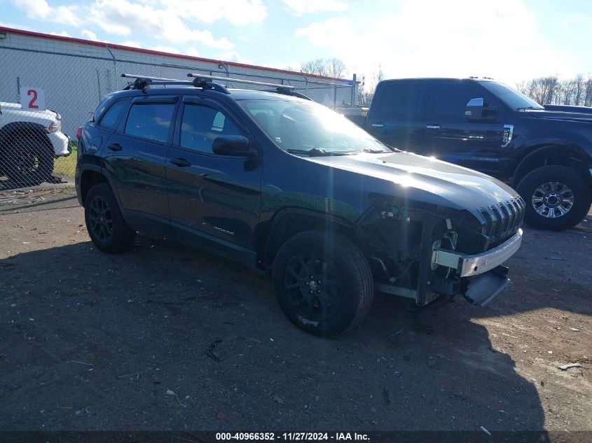 VIN 1C4PJMABXFW777035 2015 Jeep Cherokee, Sport no.1