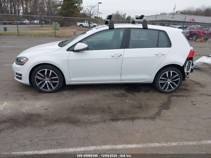 VIN 3VW217AU7FM104634 2015 Volkswagen Golf, Tsi Se... no.15