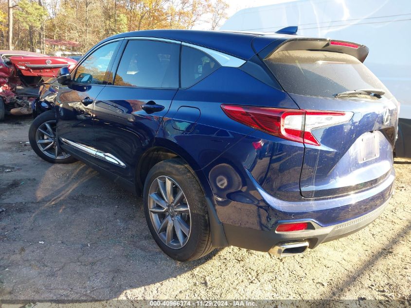 VIN 5J8TC1H51PL003154 2023 ACURA RDX no.3