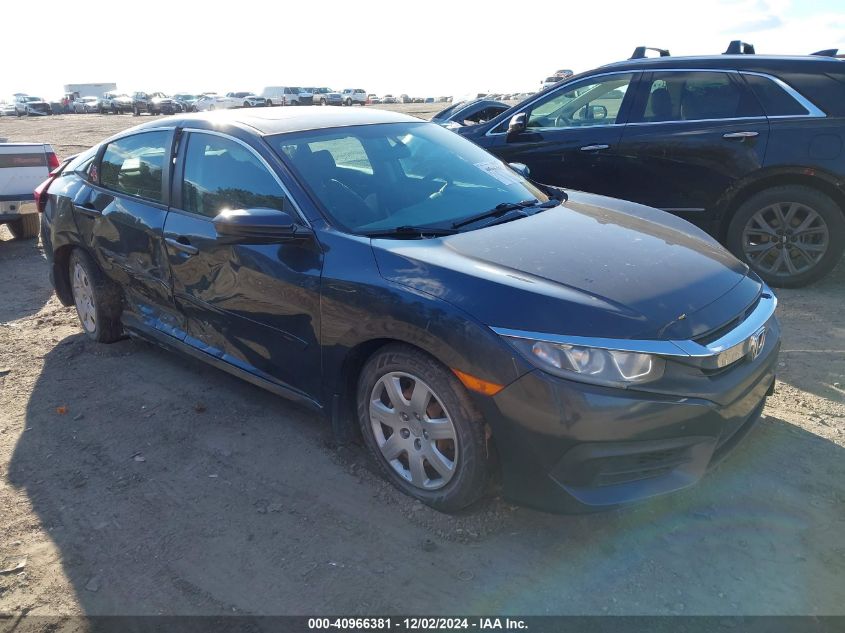 VIN 19XFC2F77HE051502 2017 Honda Civic, EX no.1