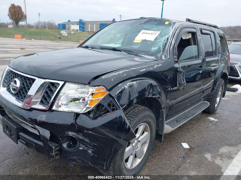 2009 Nissan Pathfinder Se VIN: 5N1AR18B69C606836 Lot: 40966423