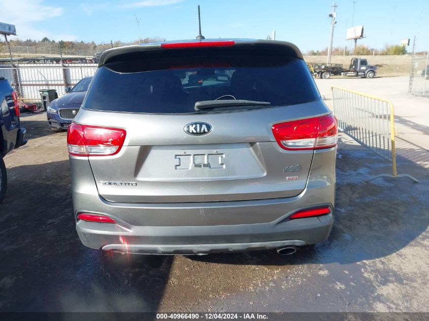 2016 KIA SORENTO 2.4L L - 5XYPG4A34GG054559