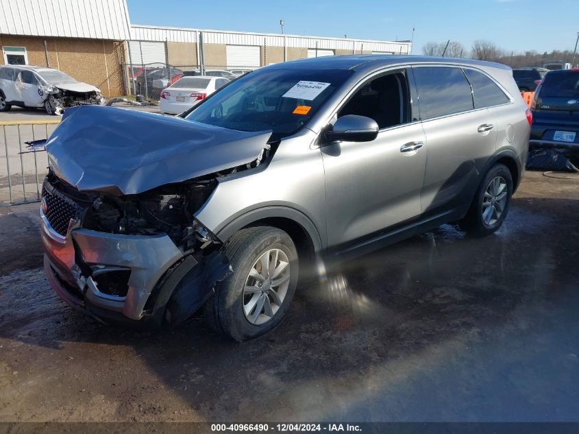 VIN 5XYPG4A34GG054559 2016 KIA Sorento, 2.4L L no.2