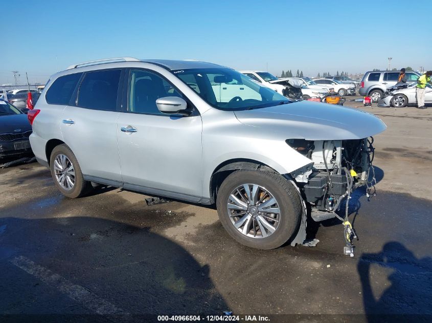 2018 Nissan Pathfinder Sv VIN: 5N1DR2MM3JC642062 Lot: 40966504