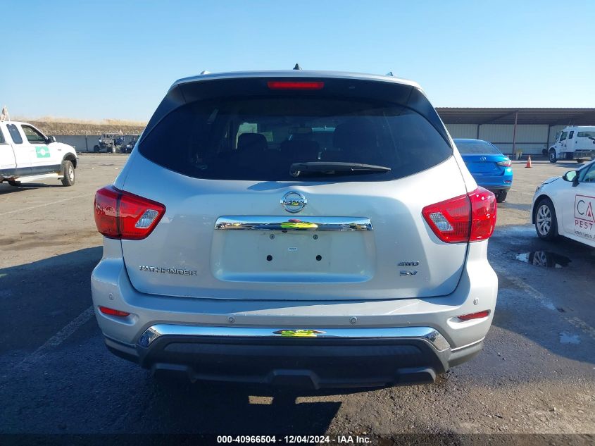 2018 Nissan Pathfinder Sv VIN: 5N1DR2MM3JC642062 Lot: 40966504