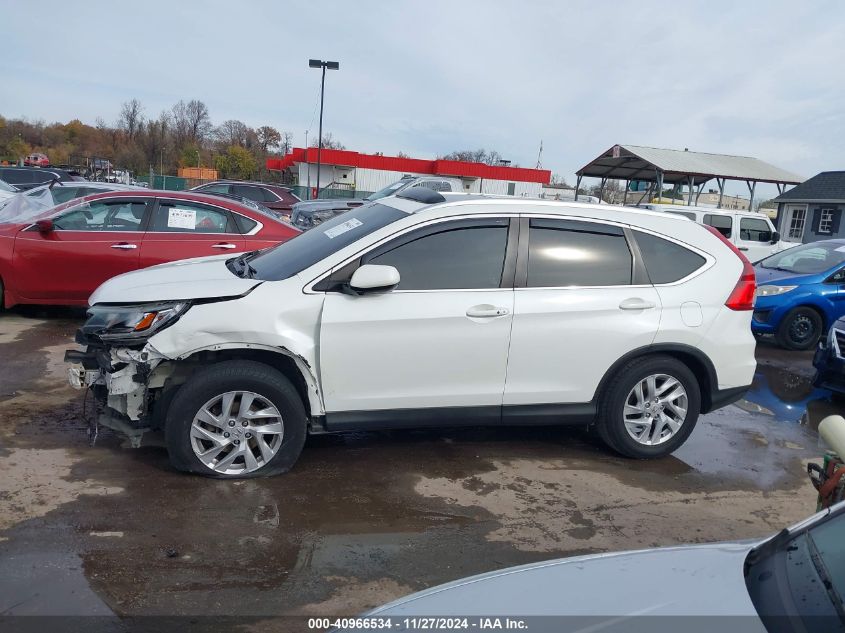 2015 Honda Cr-V Ex-L VIN: 5J6RM4H75FL114887 Lot: 40966534