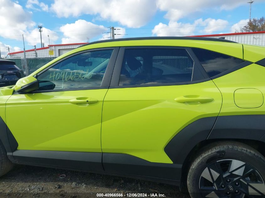 2024 Hyundai Kona Sel VIN: KM8HB3AB2RU043013 Lot: 40966566