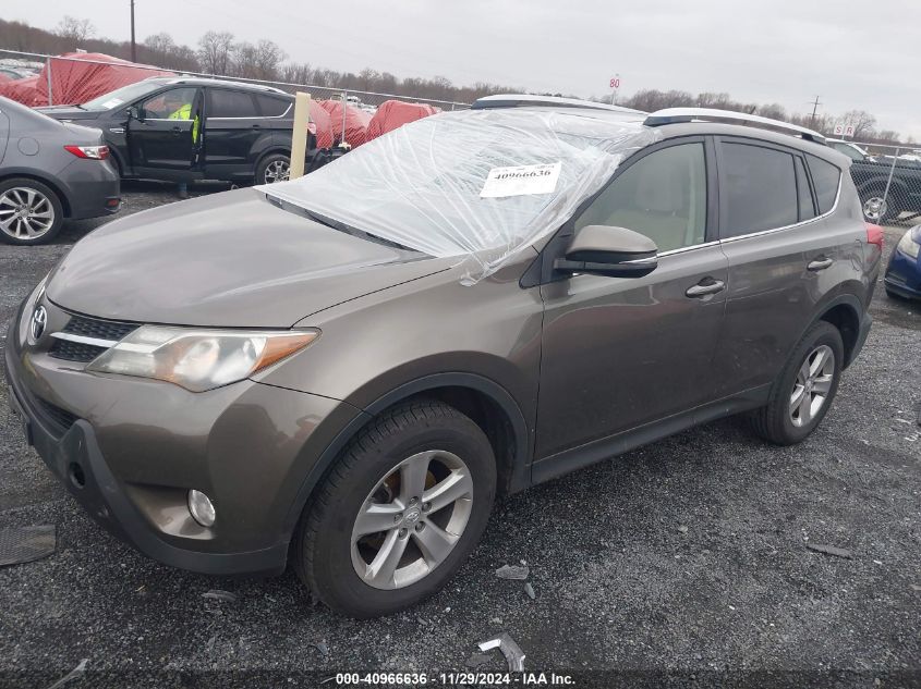 VIN JTMRFREVXDD025842 2013 Toyota RAV4, Xle no.2