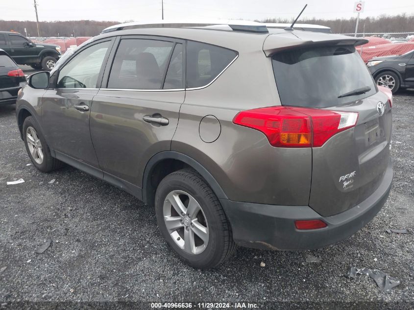 VIN JTMRFREVXDD025842 2013 Toyota RAV4, Xle no.3