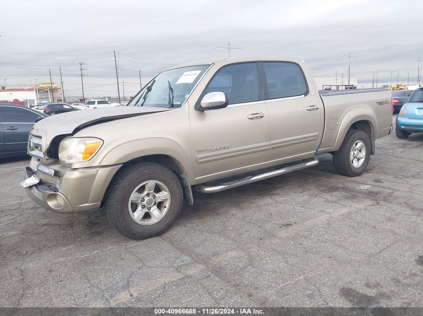 2006 TOYOTA TUNDRA VIN: 5TBET34196S499803