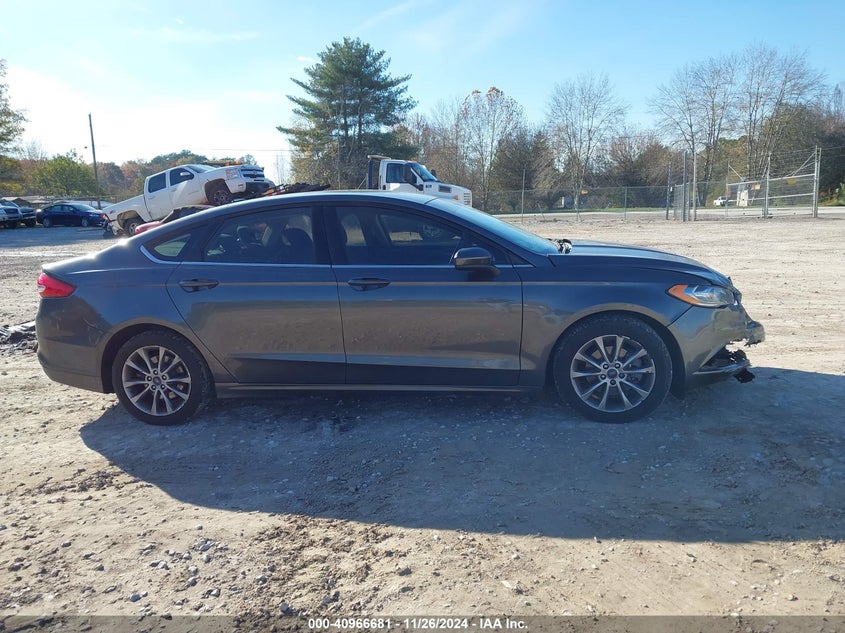 2017 FORD FUSION VIN: 3FA6P0H75HR125729