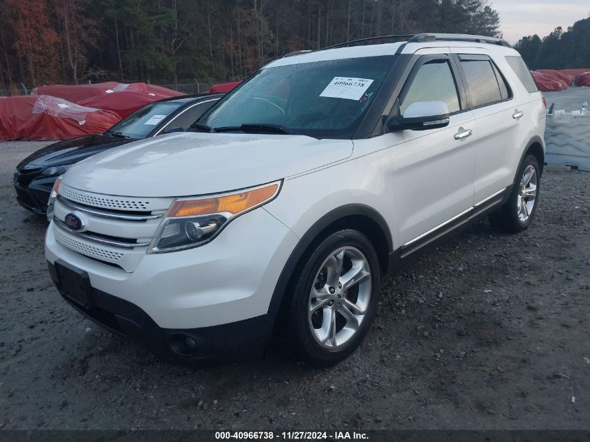 VIN 1FM5K7F88FGA17548 2015 Ford Explorer, Limited no.2