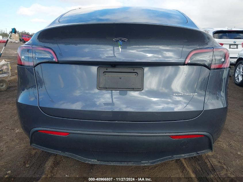 2023 Tesla Model Y Awd/Long Range Dual Motor All-Wheel Drive VIN: 7SAYGDEE2PA154019 Lot: 40966807