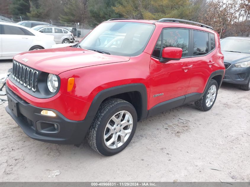 VIN ZACCJBBT0FPB40257 2015 Jeep Renegade, Latitude no.2