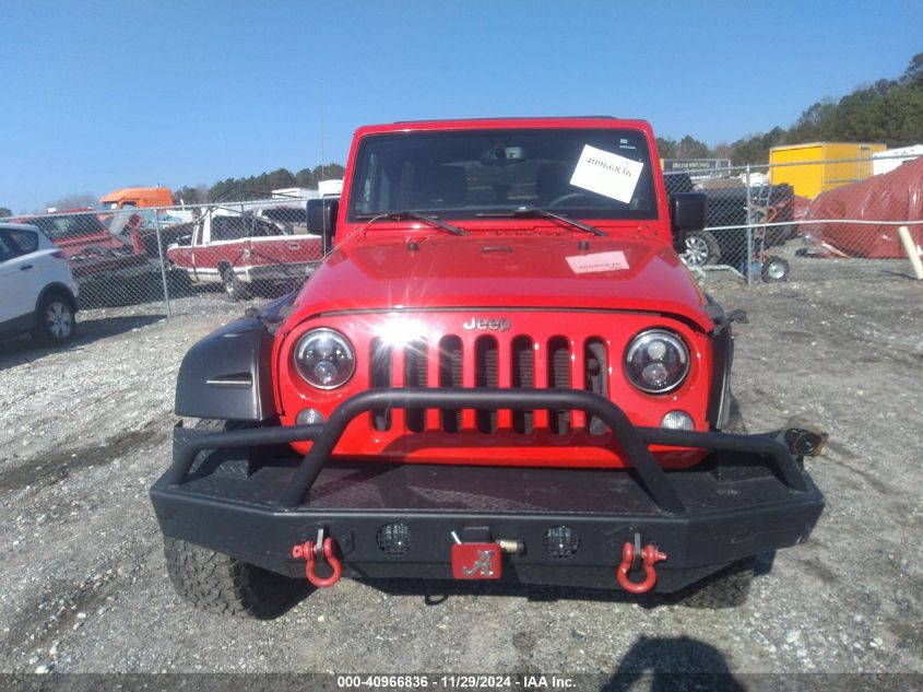 2014 Jeep Wrangler Unlimited Sport VIN: 1C4BJWDG3EL318961 Lot: 40966836