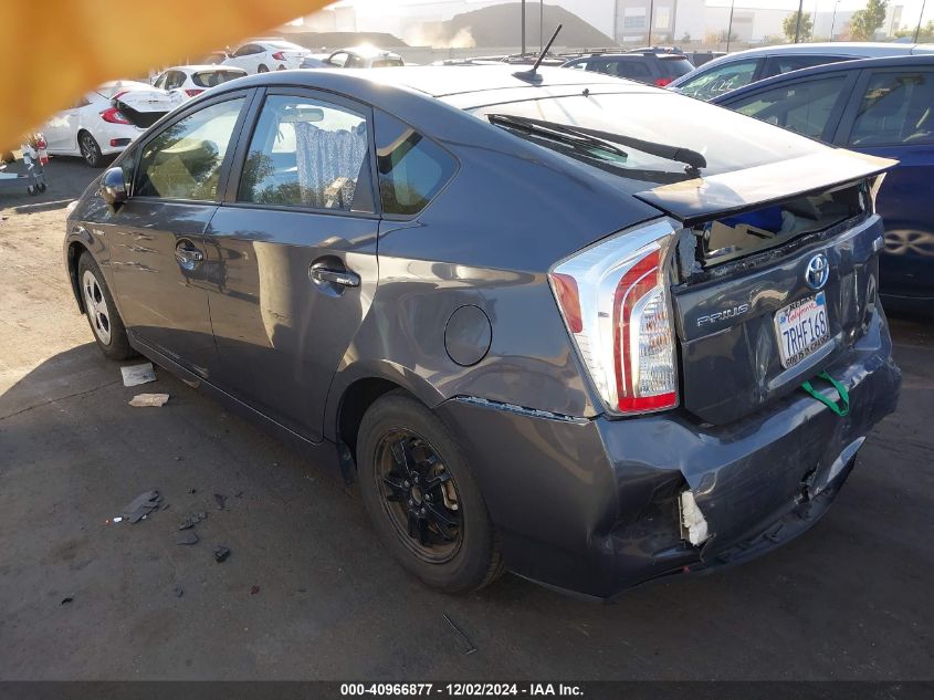 VIN JTDKN3DU6F1997467 2015 Toyota Prius no.3