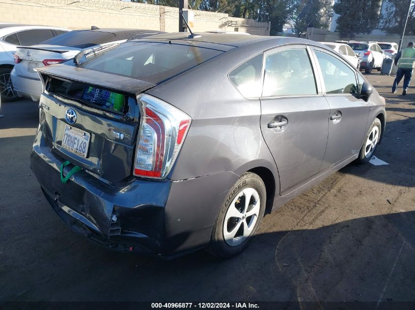 VIN JTDKN3DU6F1997467 2015 Toyota Prius no.4