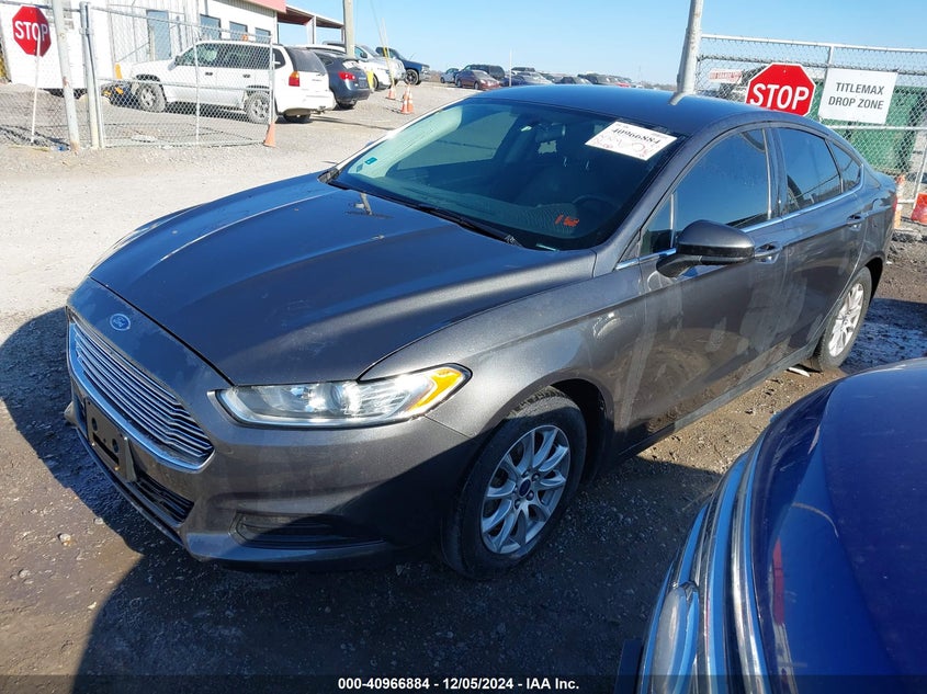 2016 FORD FUSION VIN: 3FA6P0G76GR200888
