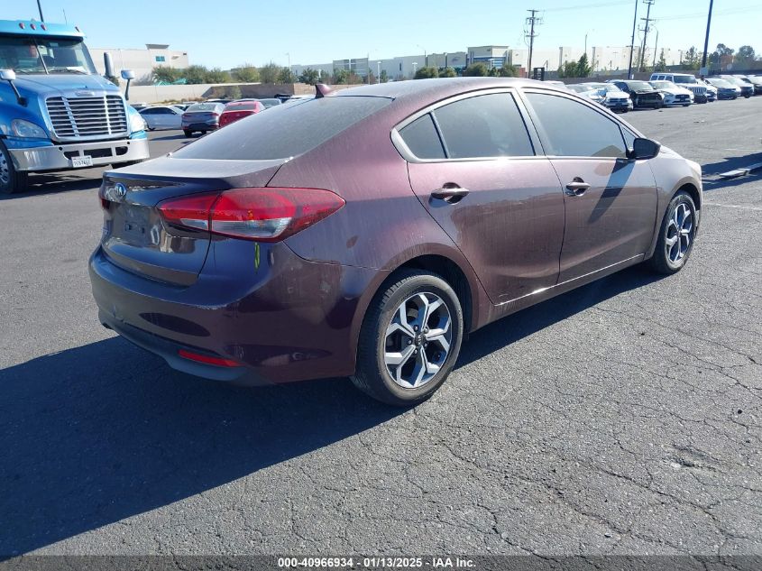 VIN 3KPFK4A74HE126002 2017 KIA Forte, LX no.4