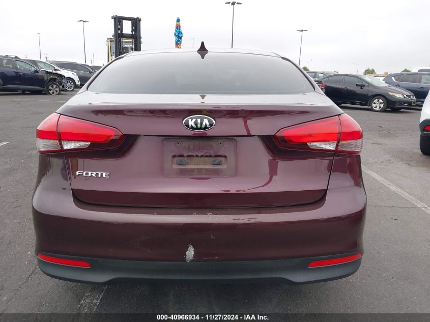 2017 Kia Forte Lx VIN: 3KPFK4A74HE126002 Lot: 40966934