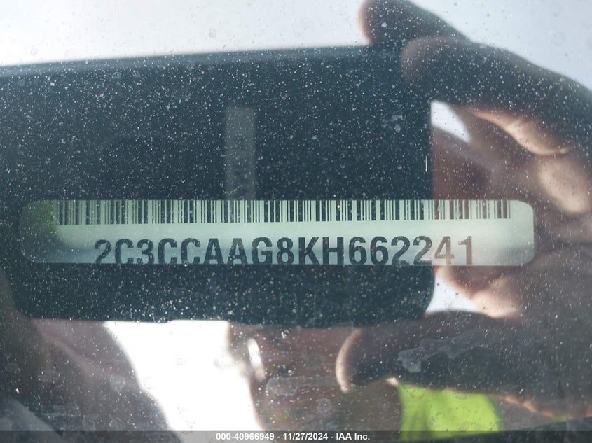 2019 CHRYSLER 300 TOURING - 2C3CCAAG8KH662241