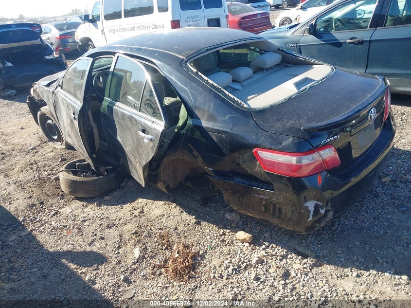 2009 Toyota Camry Le black sedan gasoline 4T1BE46K09U313545 photo #4