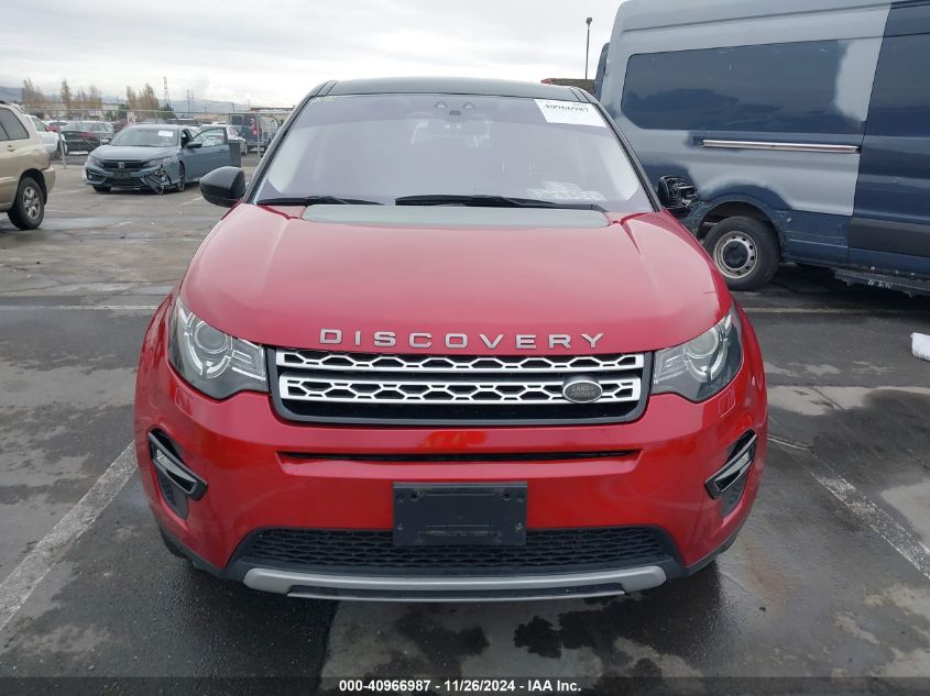 VIN SALCR2BG9HH666322 2017 LAND ROVER DISCOVERY SPORT no.12