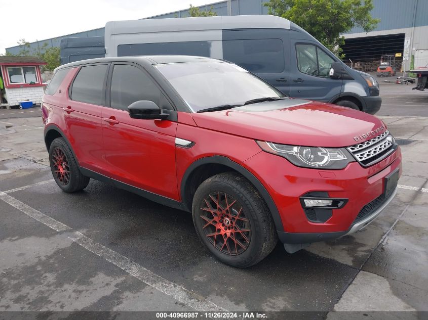 VIN SALCR2BG9HH666322 2017 LAND ROVER DISCOVERY SPORT no.1