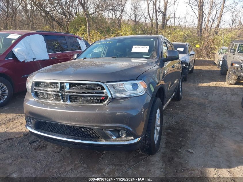 VIN 1C4RDJAG1FC128381 2015 Dodge Durango, Sxt no.2