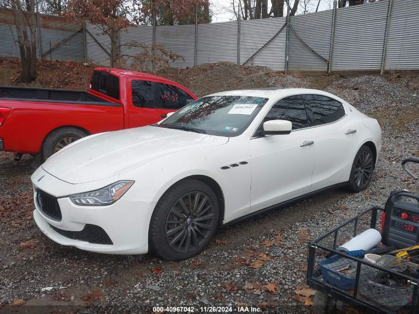 VIN ZAM57RTA6F1129935 2015 MASERATI GHIBLI no.2