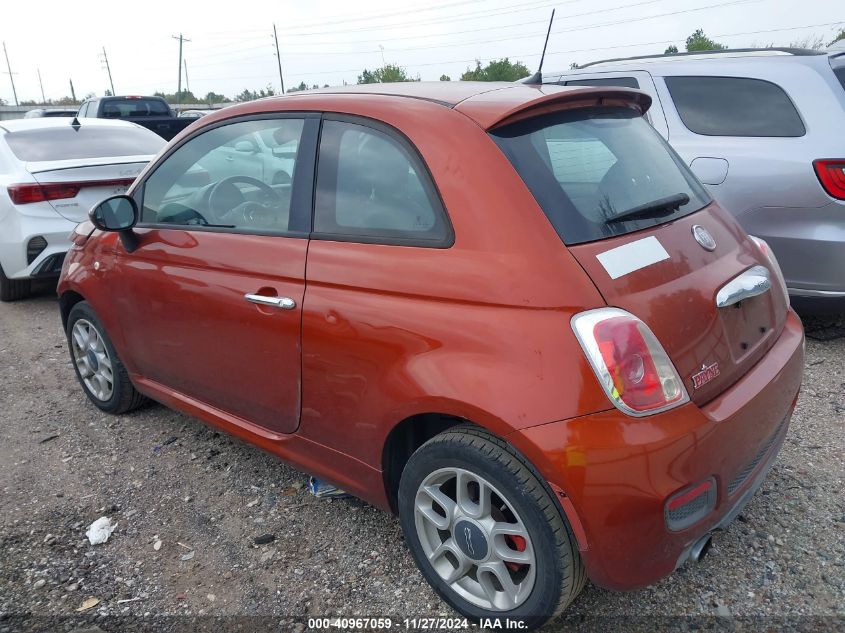 VIN 3C3CFFBRXDT573852 2013 Fiat 500, Sport no.3