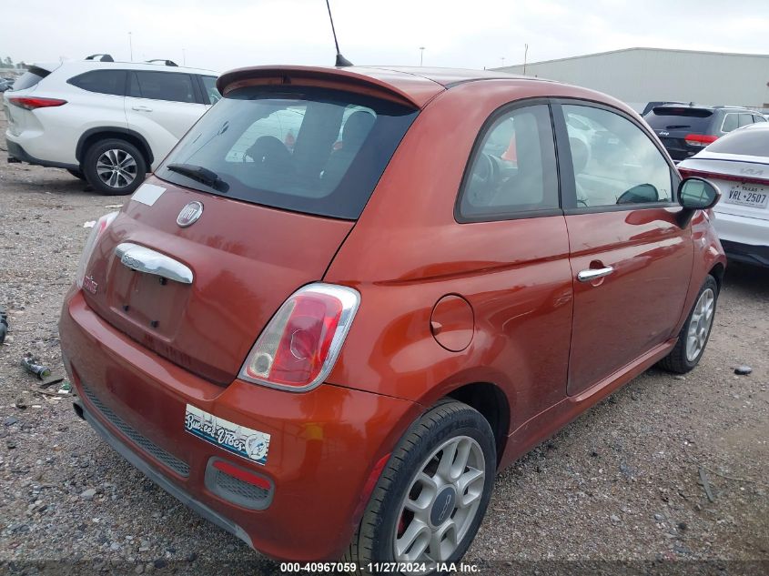 VIN 3C3CFFBRXDT573852 2013 Fiat 500, Sport no.4