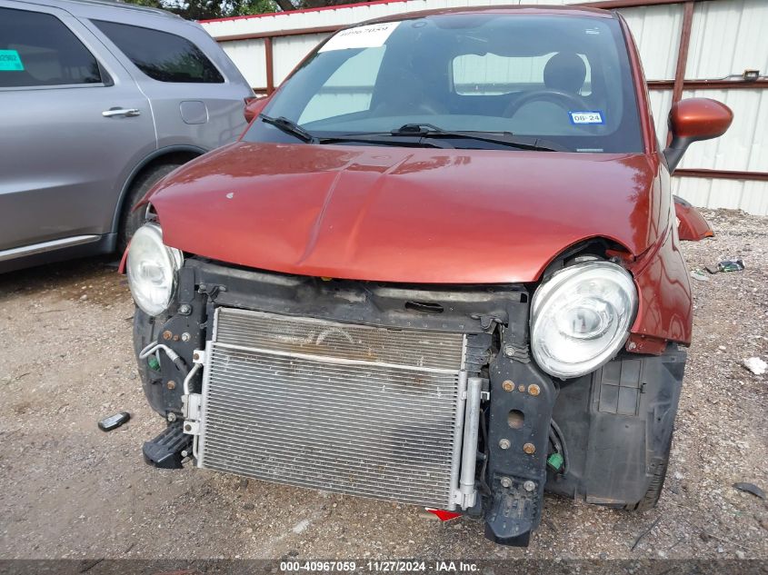 2013 Fiat 500 Sport VIN: 3C3CFFBRXDT573852 Lot: 40967059