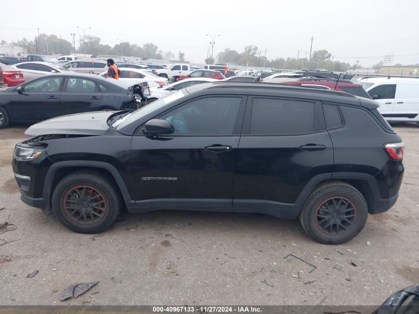 VIN 3C4NJCAB5JT250777 2018 Jeep Compass, Sport Fwd no.14