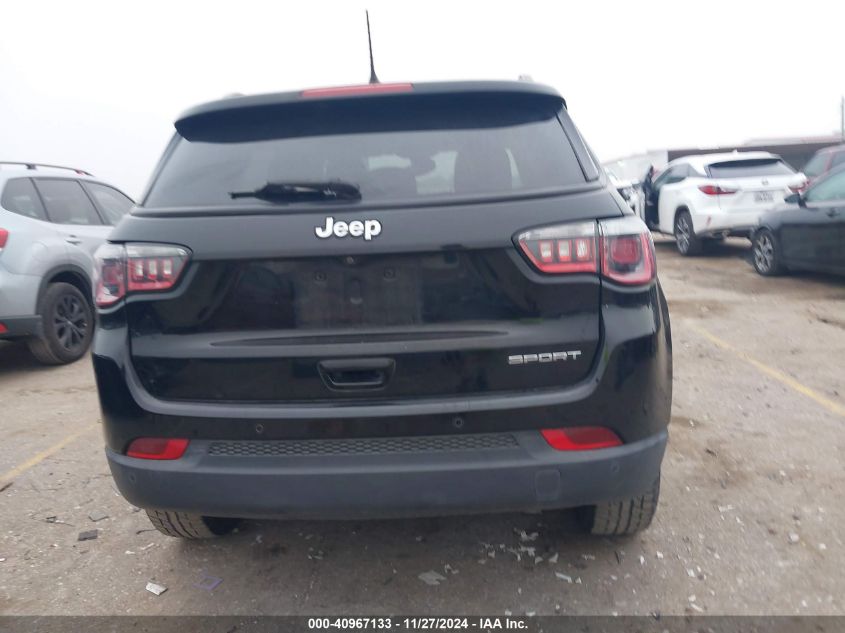 VIN 3C4NJCAB5JT250777 2018 Jeep Compass, Sport Fwd no.16