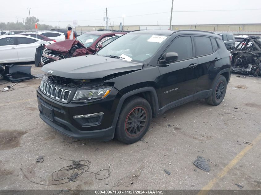 VIN 3C4NJCAB5JT250777 2018 Jeep Compass, Sport Fwd no.2