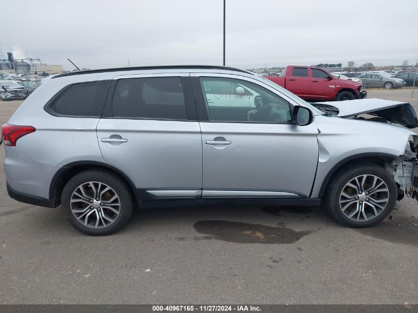 2016 Mitsubishi Outlander Sel VIN: JA4AD3A33GZ016678 Lot: 40967165