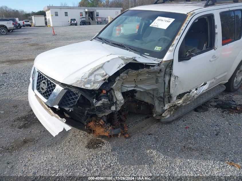 2005 Nissan Pathfinder Se VIN: 5N1AR18W25C767021 Lot: 40967180